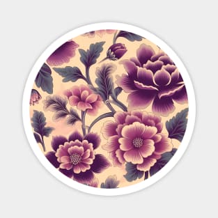 Purple Flowers Magnet